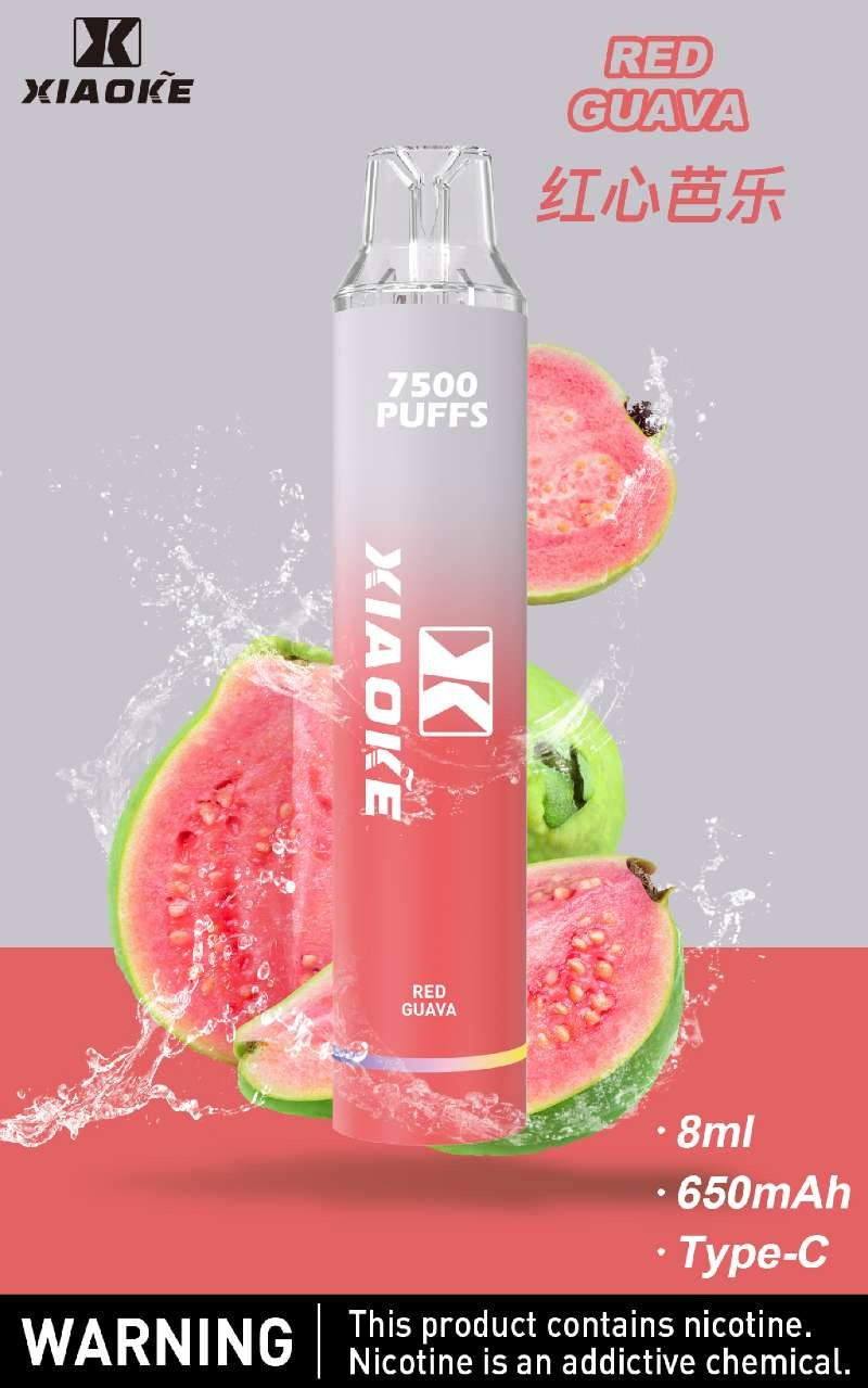 台灣現貨 梟客XIAOKE 7500口 發光仙女棒 拋棄式/一次性電子煙